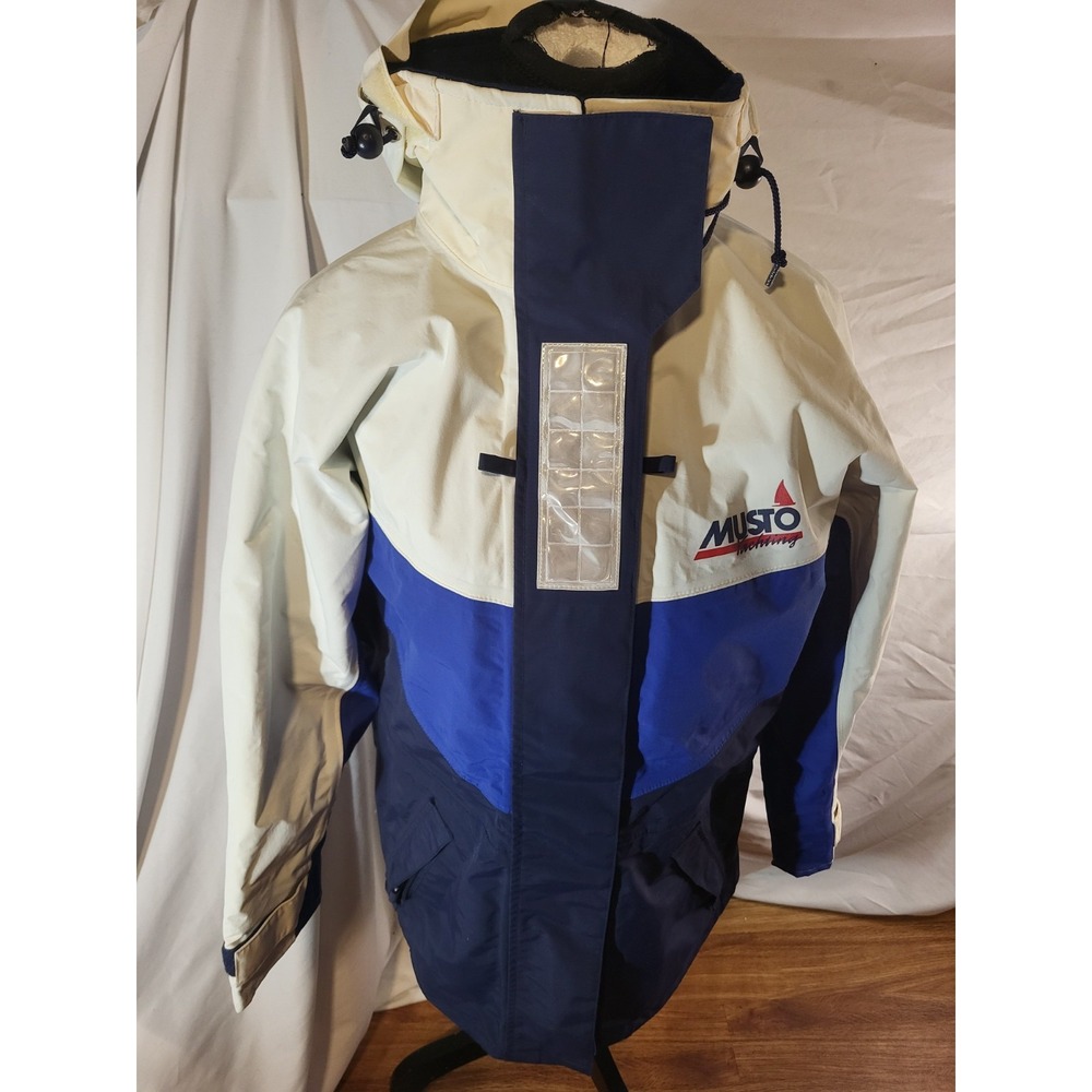 Musto Yachting Blue & White Size XS Jacket